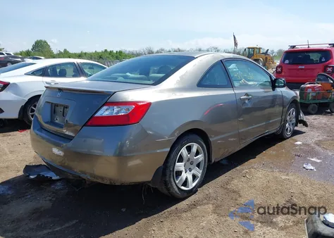 2008 Honda Civic Lx из США, поврежденный, VIN 2HGFG12688H579602